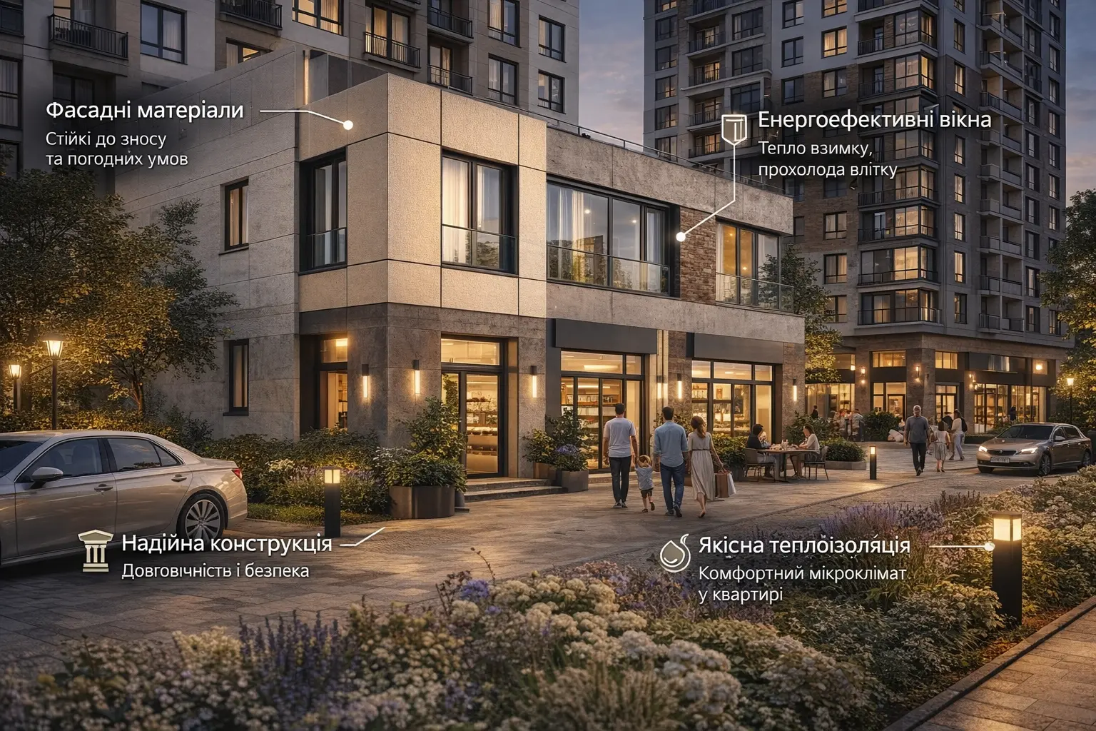 Familia переваги